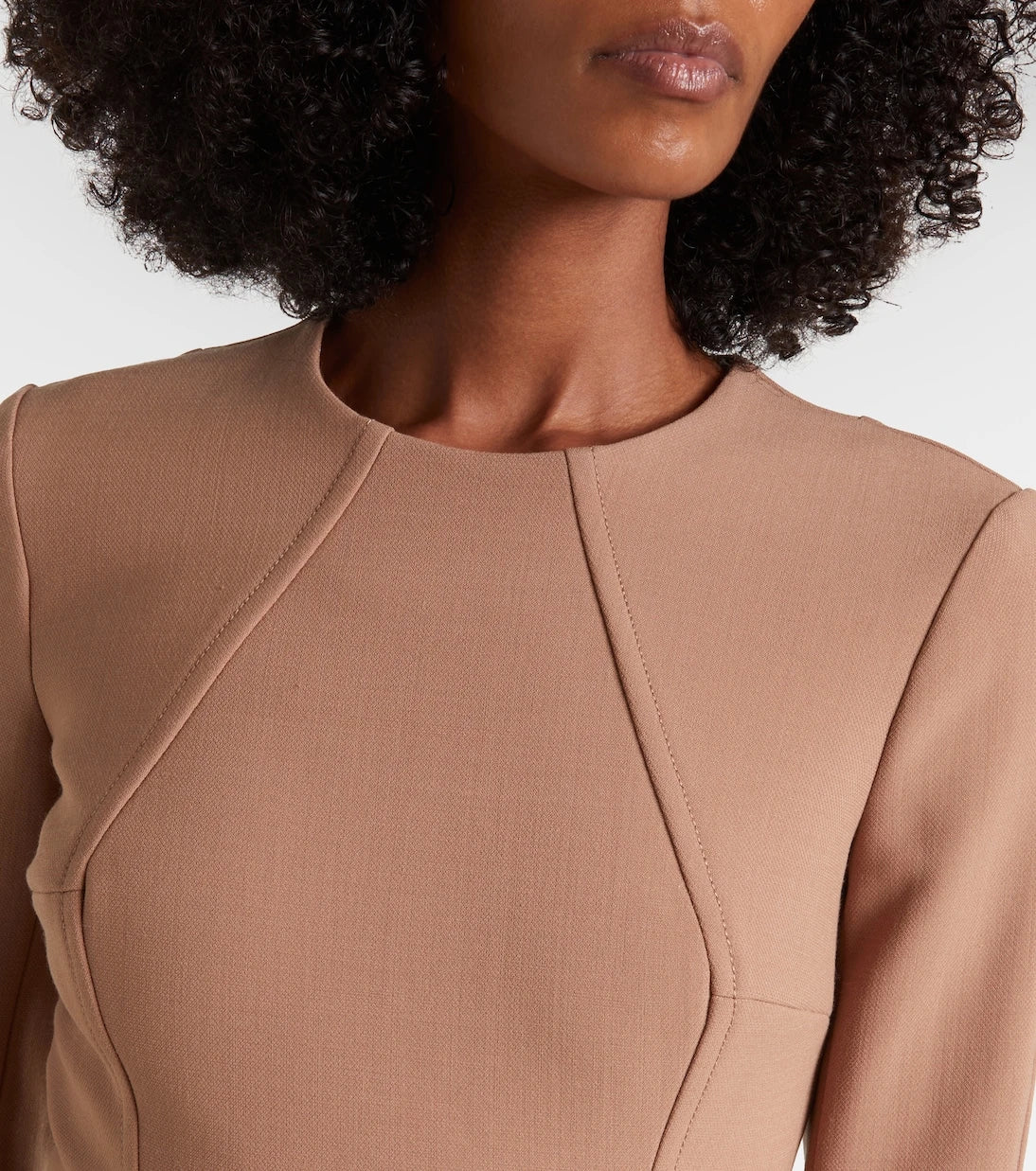 Emilia Wickstead - Ucellina belted paneled midi dress