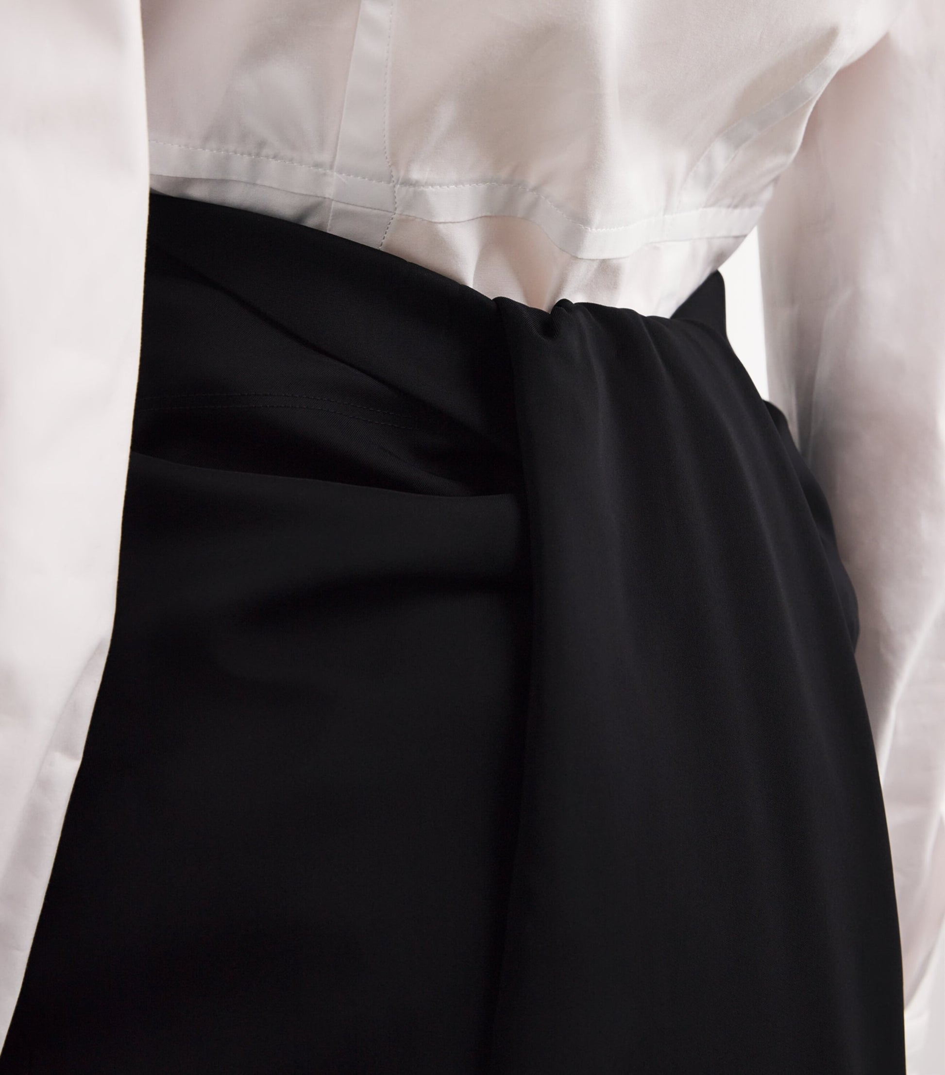 Jacquemus Black The Sablier Pencil Skirt