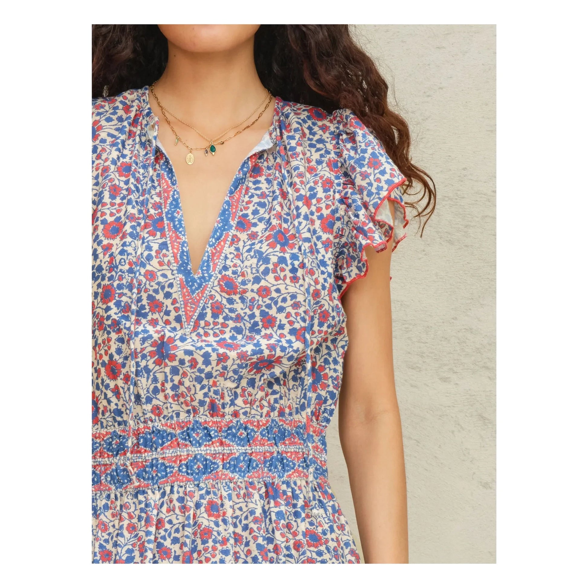 M.A.B.E. - Della dress | Blue