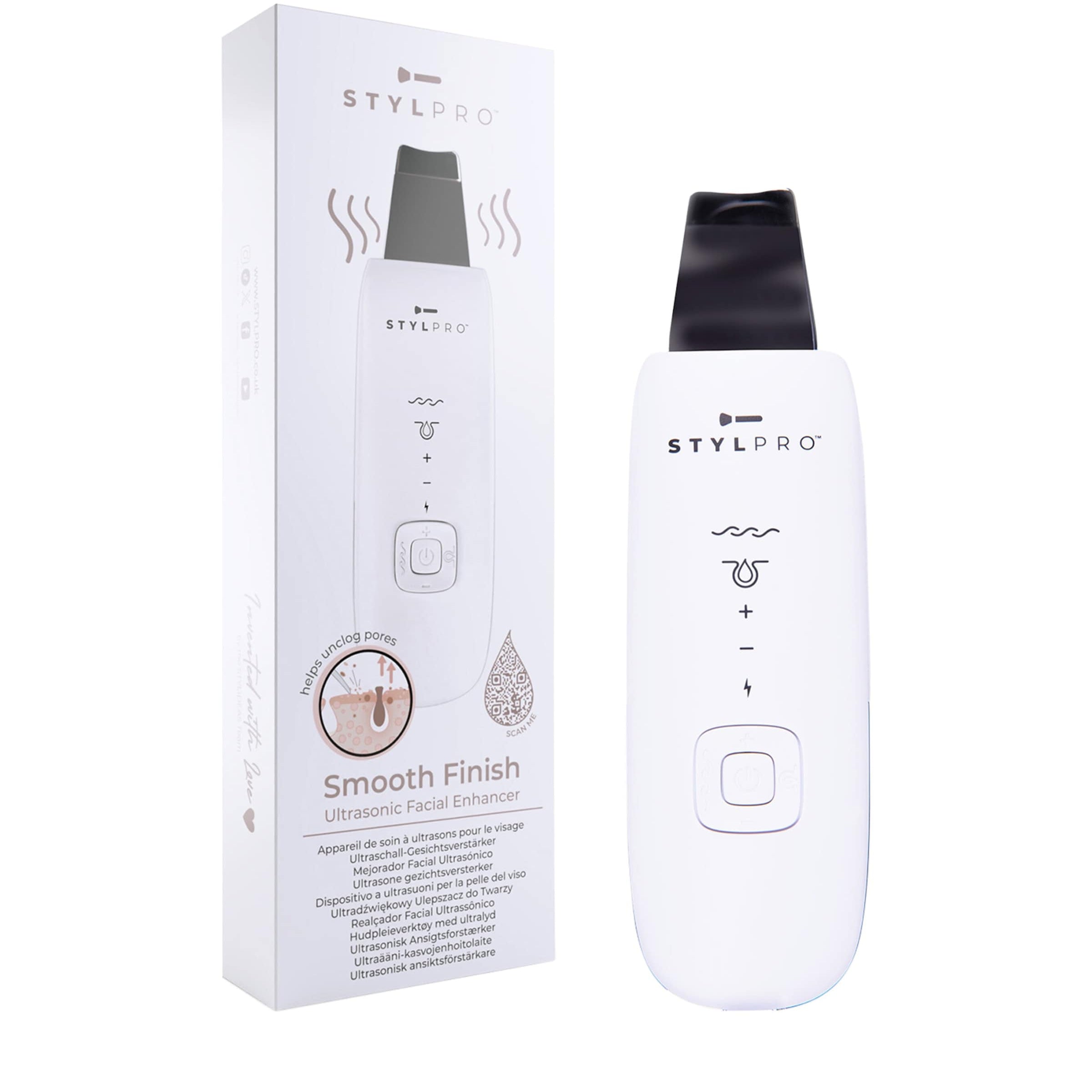 STYLPRO Smooth Finish Ultrasonic Ionic Facial Enhancer