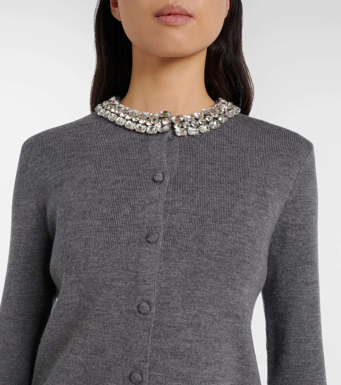 Veronica Beard - Daro embellished wool cardigan