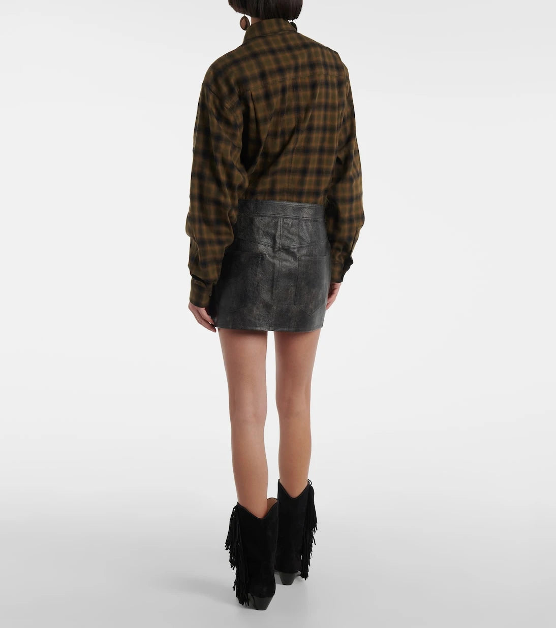 Marant Etoile - Claudine faux leather miniskirt