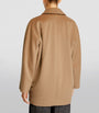 Max Mara Beige Wool-Cashmere Rebus Coat