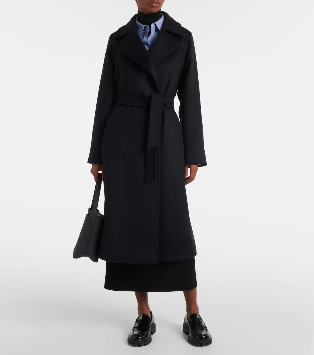 Max Mara - Manuela Icon belted wool coat