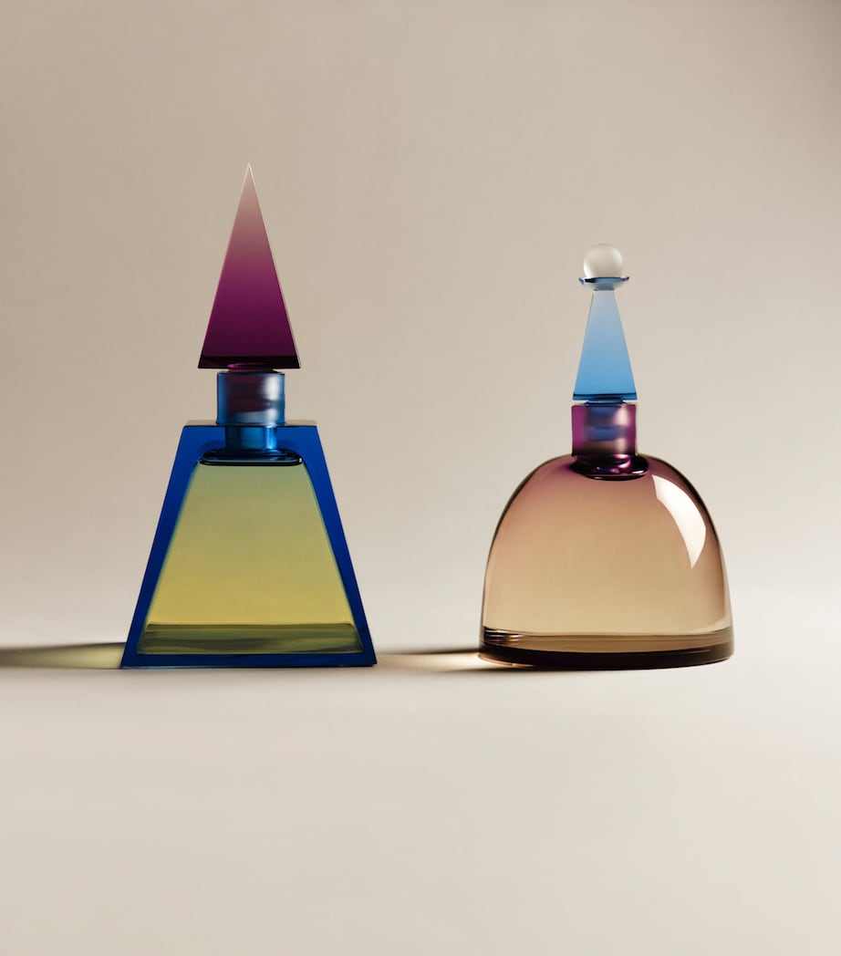 x James Turrell Crystal Purple Sage Perfume Bottle