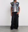 GALLERY DEPT. Blue Midnight Denim Waistcoat