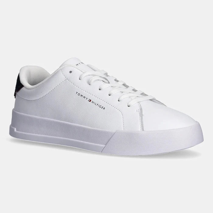Tommy Hilfiger TH COURT LTH DETAIL Erkek Deri Spor Ayakkabı