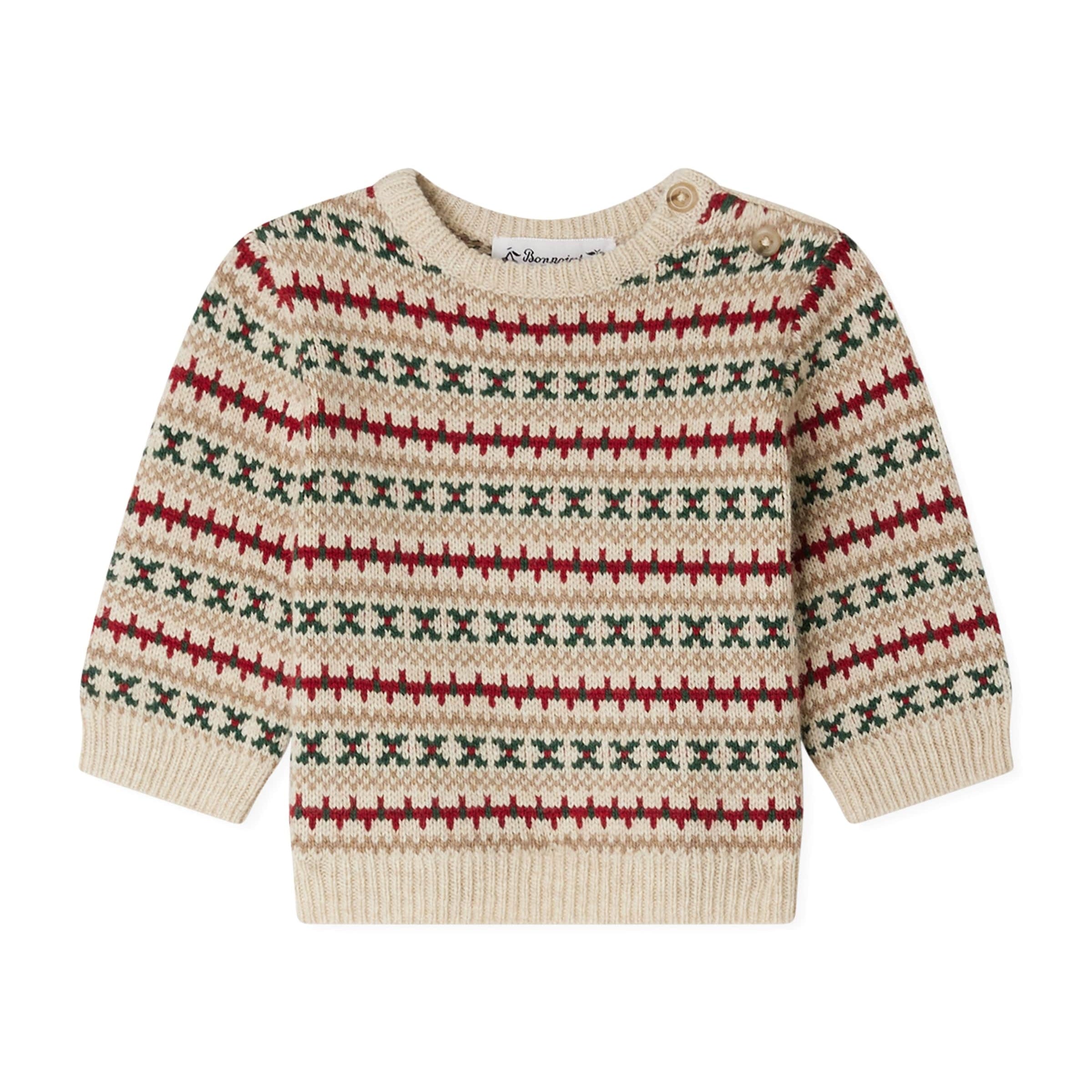 Bonpoint Wool-Blend Dalmire Sweater (12-18 Months)