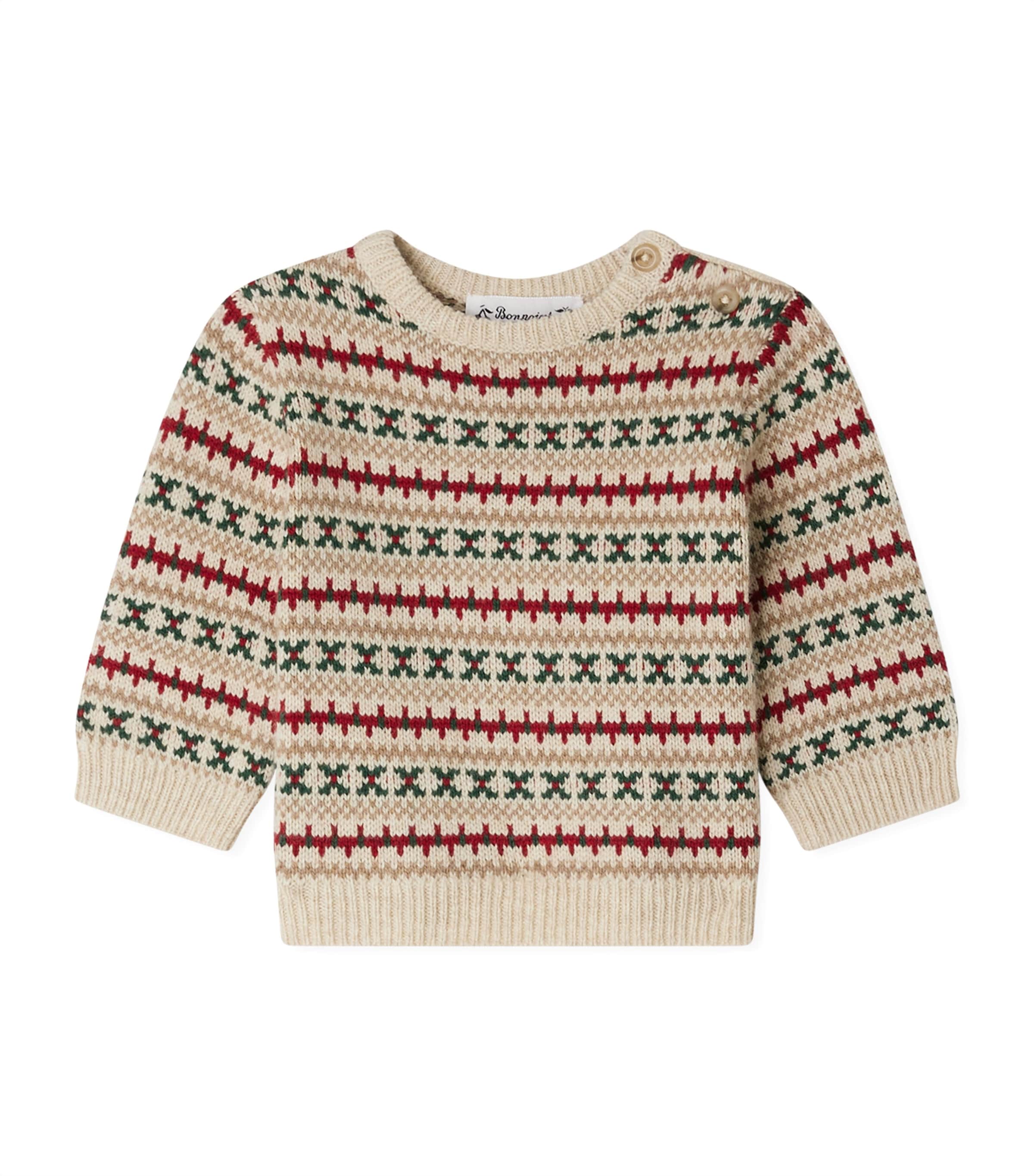 Bonpoint Wool-Blend Dalmire Sweater (12-18 Months)