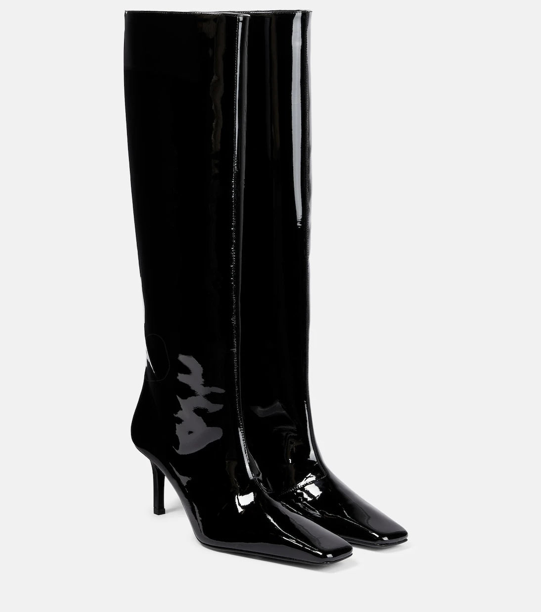 Acne Studios - Patent leather knee-high boots