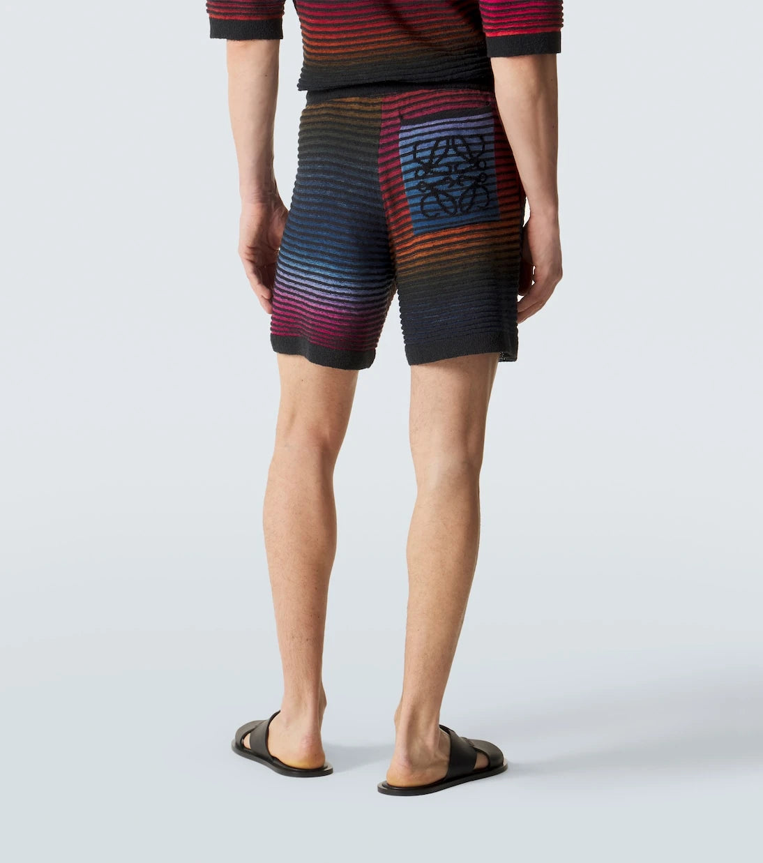 Loewe - Paula's Ibiza Anagram cotton-blend shorts