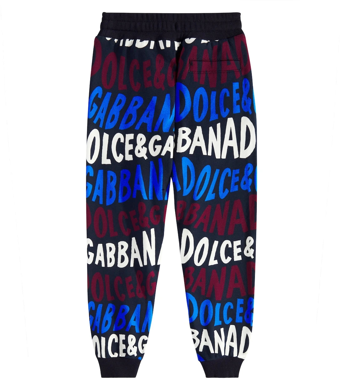 Dolce&Gabbana Kids - بنطال رياضي قطن بشعار الماركة