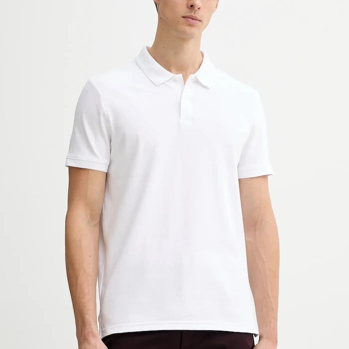 Calvin Klein тениска с яка мъжка с памук