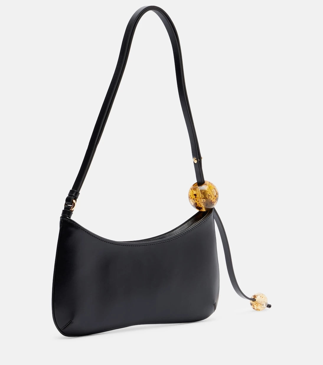 Jacquemus - Le Bisou Perle Small leather shoulder bag