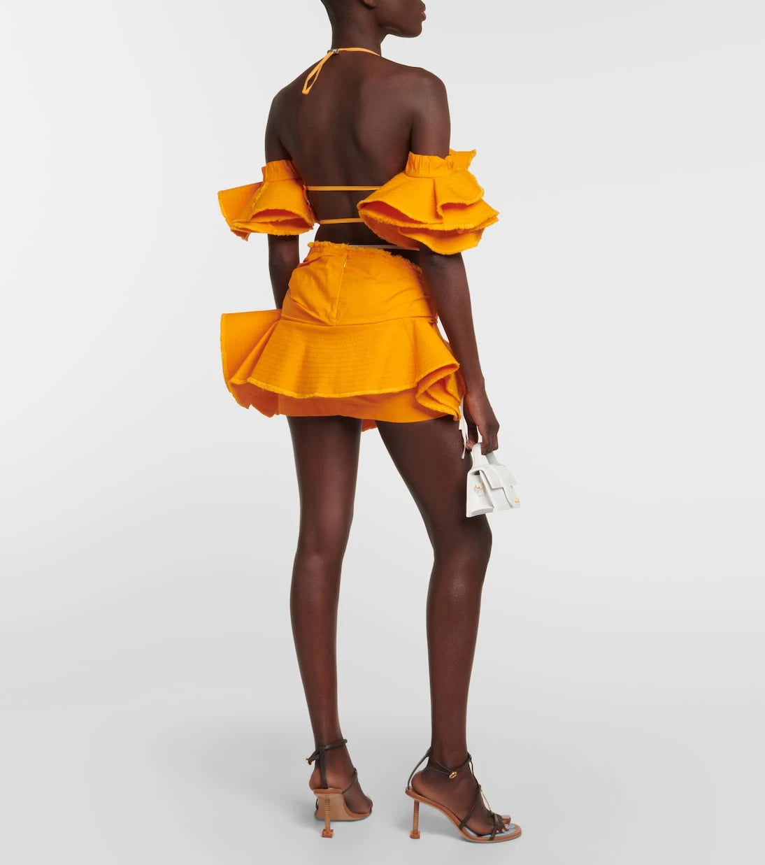 Jacquemus - La Brassière Artichaut cotton crop top