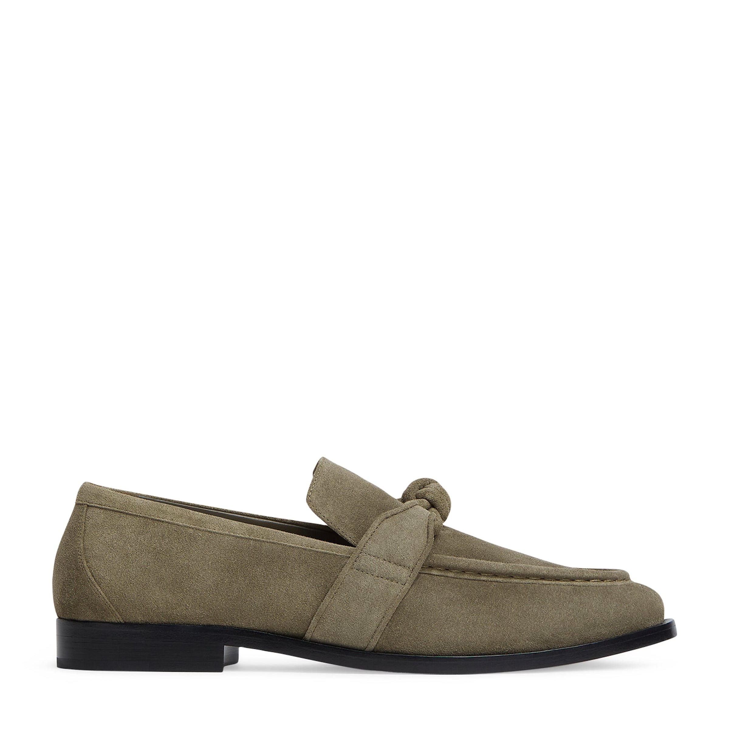 Bottega Veneta Suede Astaire Loafers