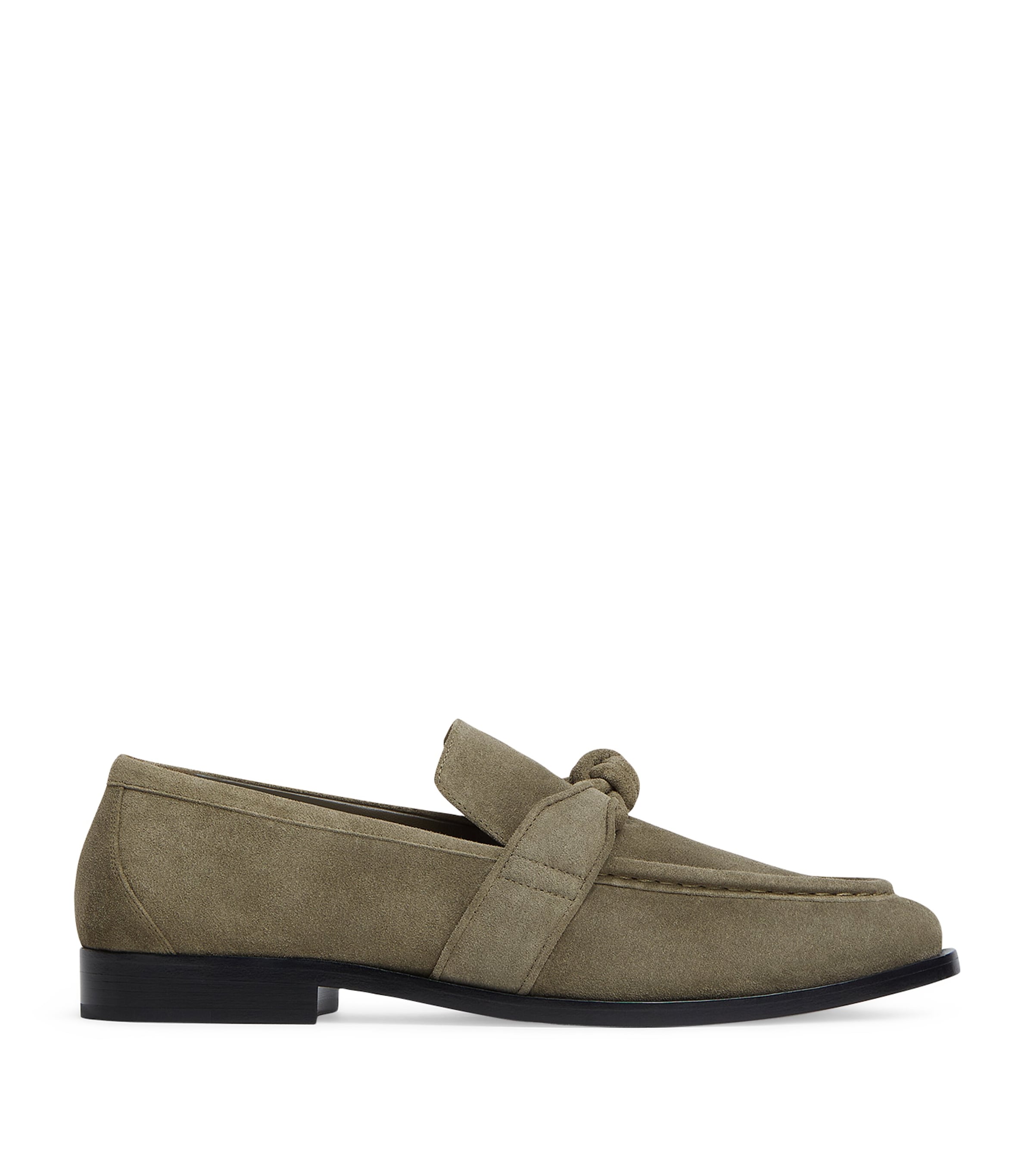 Bottega Veneta Suede Astaire Loafers