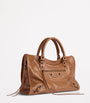 Balenciaga Brown Medium Leather Le City Top-Handle Bag
