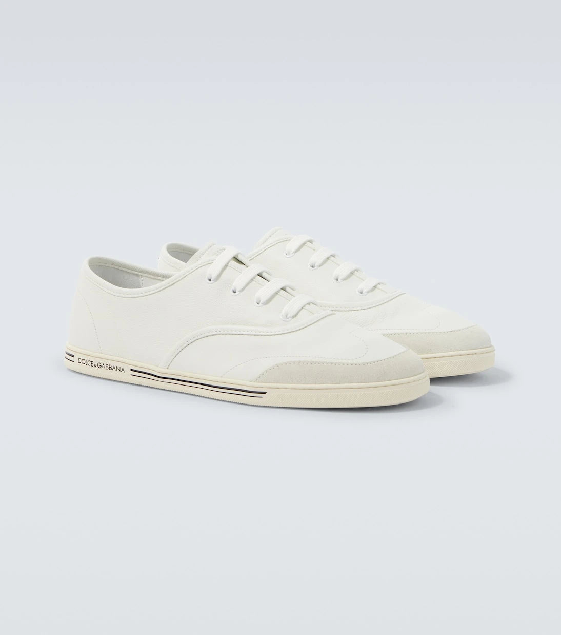 Dolce&Gabbana - Saint Tropez leather sneakers