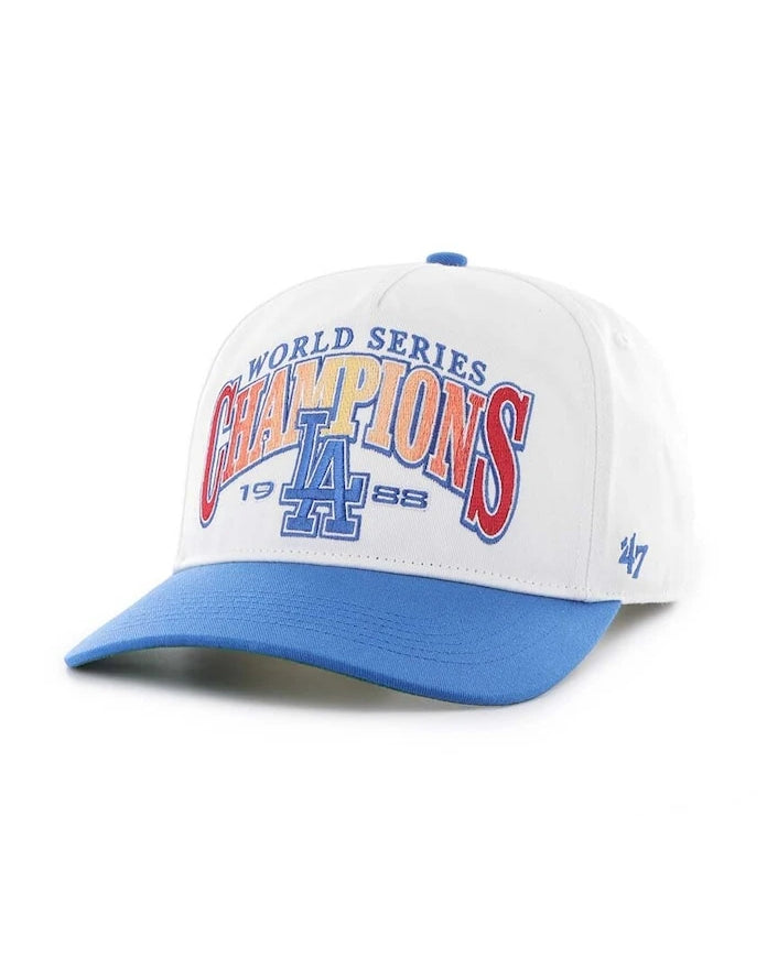 Los Angeles Dodgers 47 Brand MLB pamuklu şapka, siperlikli