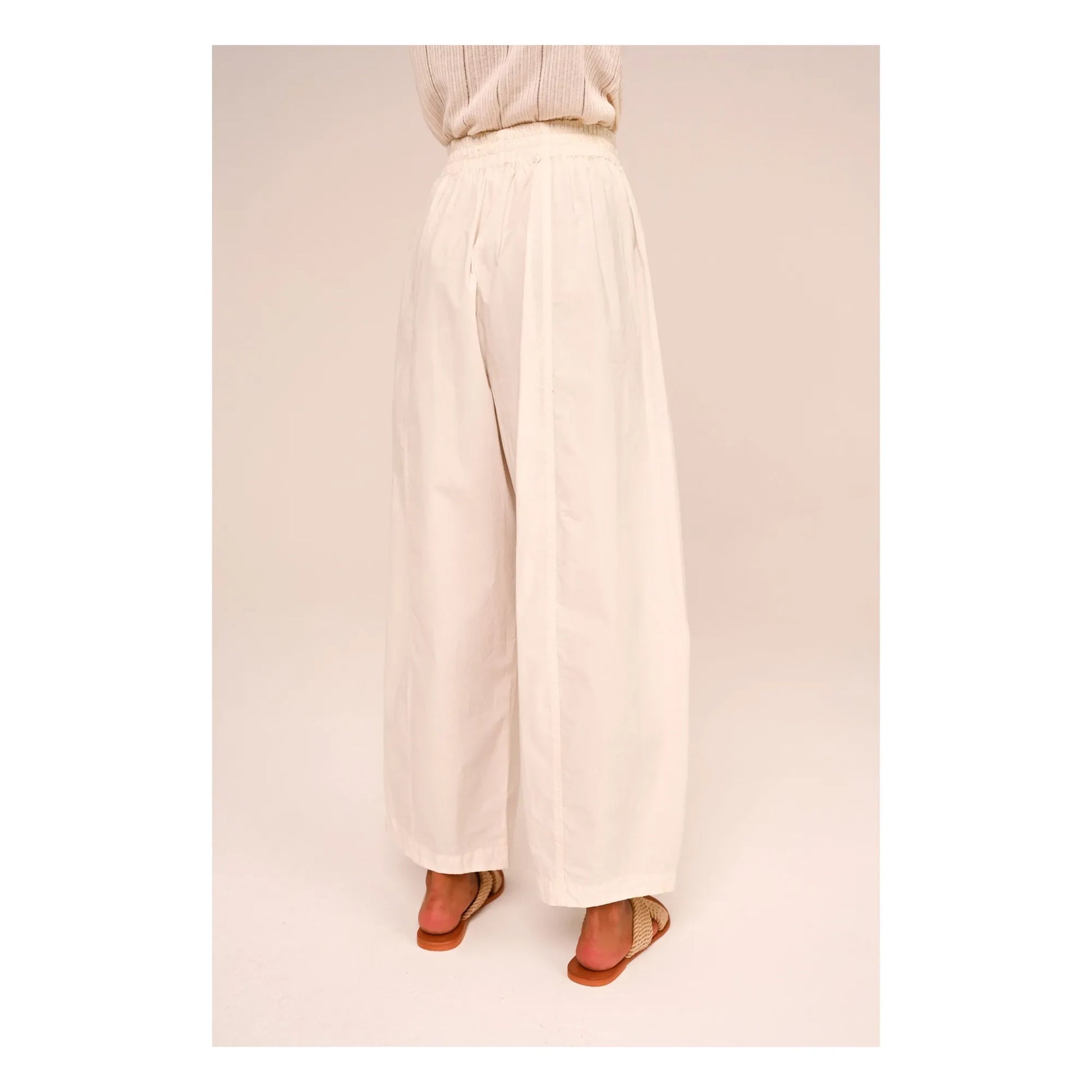 Sacrécoeur - Liam Popeline Pants | Ecru