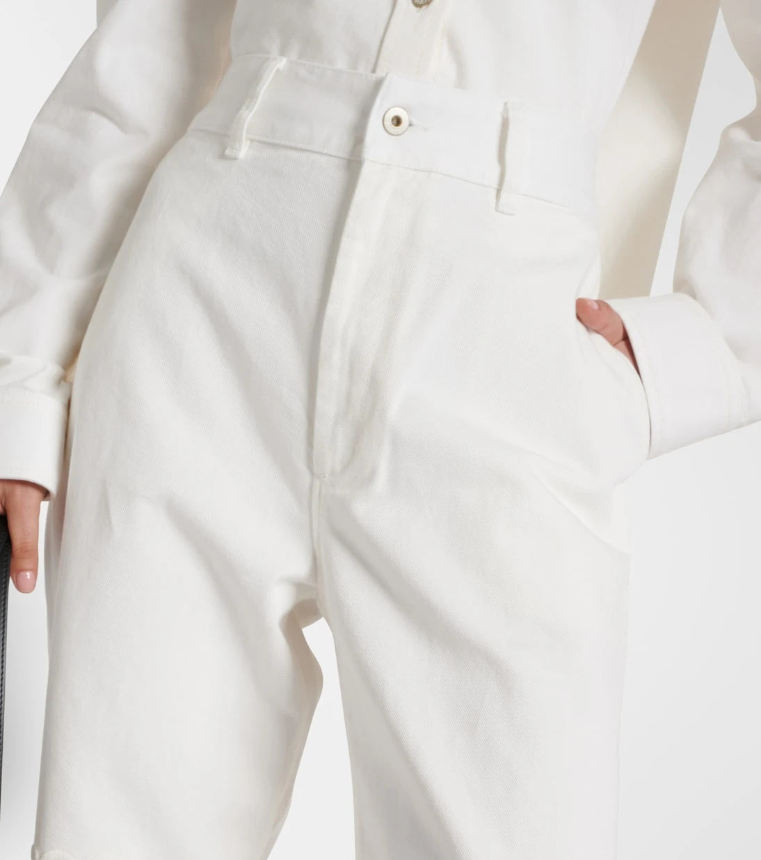 Loewe - Anagram wide-leg jeans