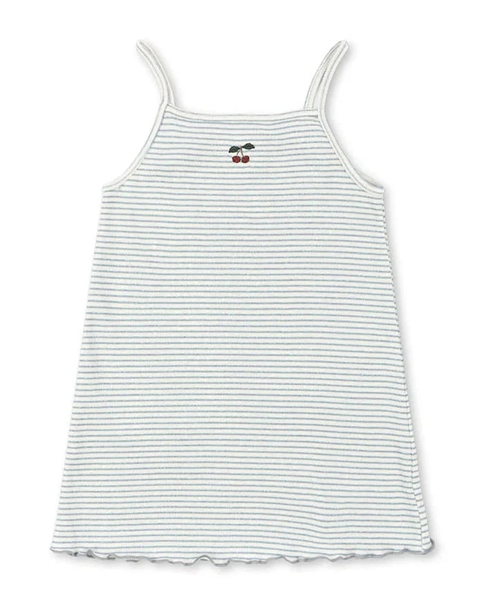 Konges Sløjd pamuklu ROLI STRAP DRESS OCS