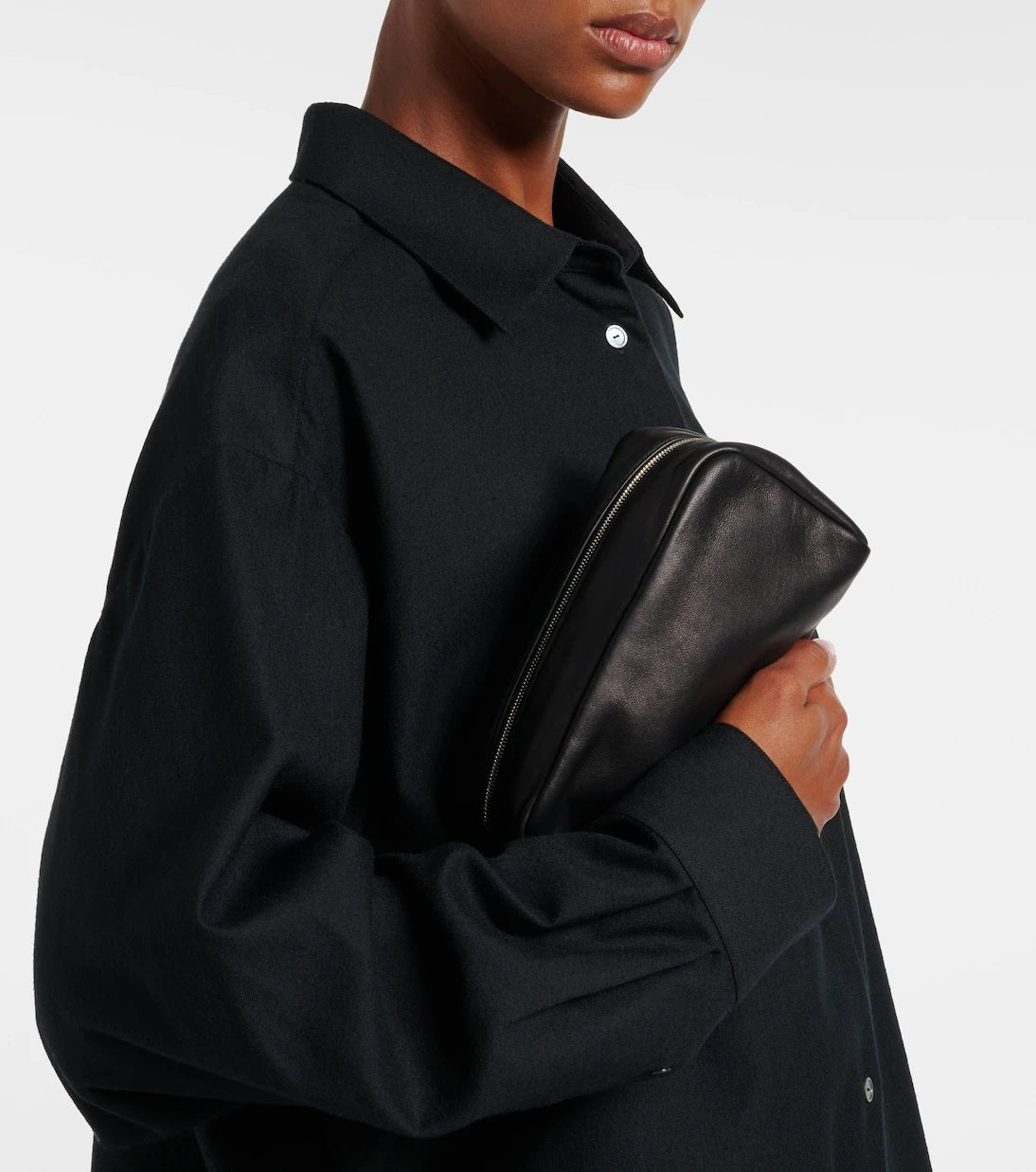 The Row - Leather pouch