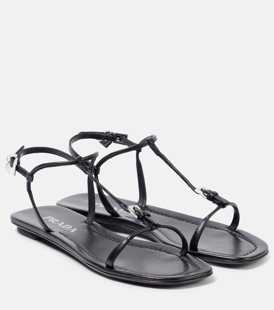 Prada - Leather sandals