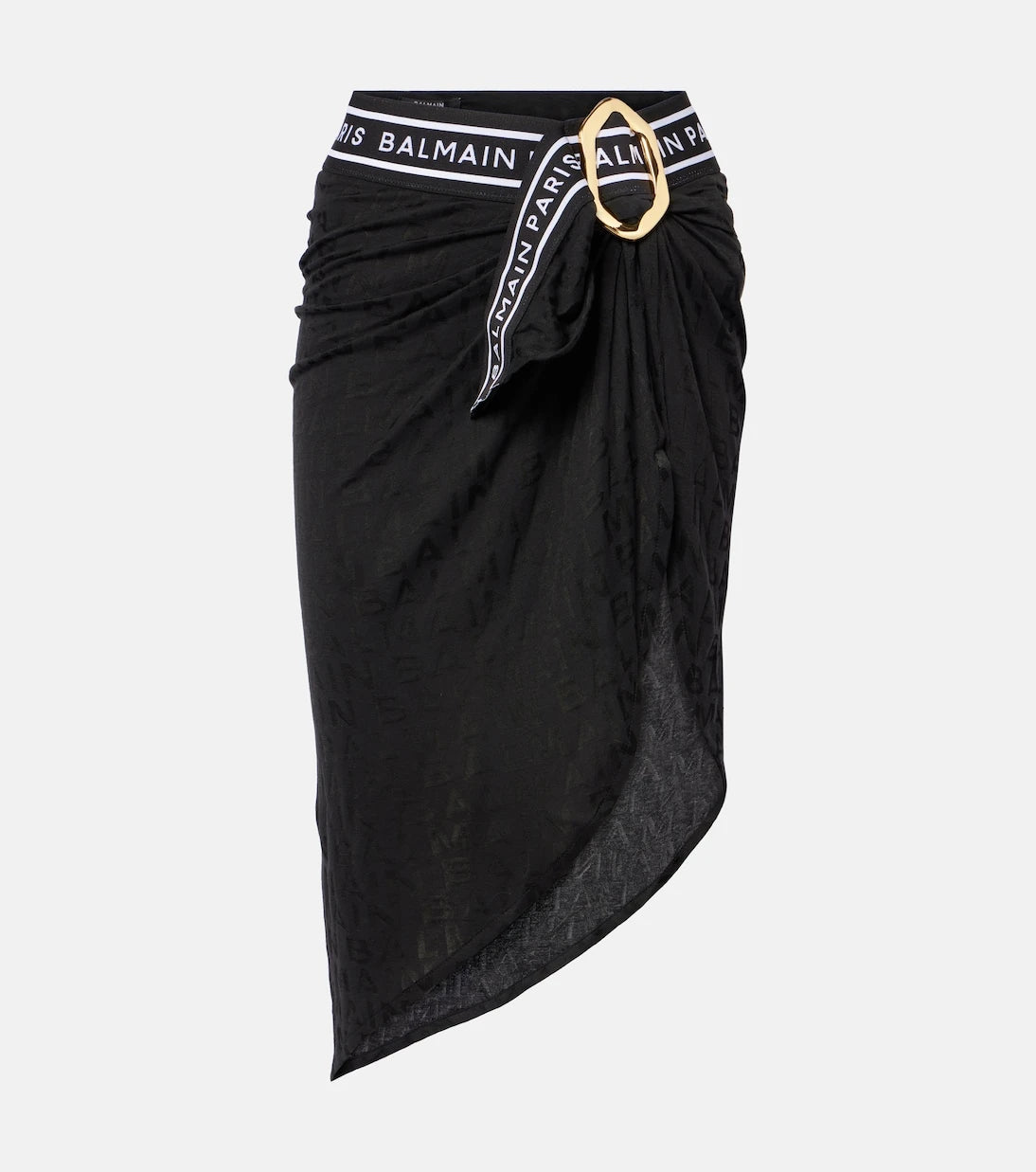 Balmain - Logo beach cover-up