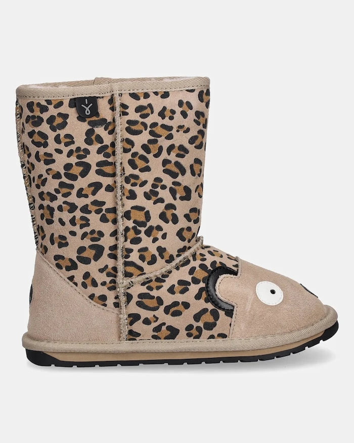 Çocuk Süet Çizme Emu Australia Cheetah