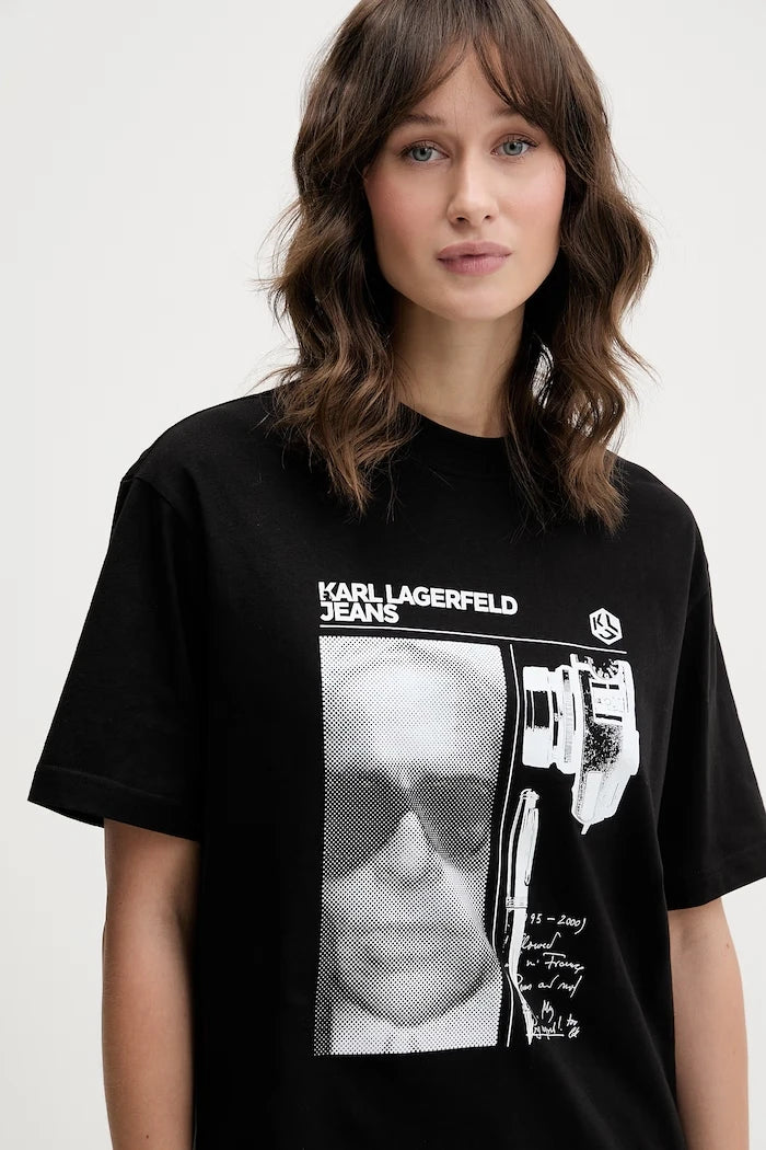 Karl Lagerfeld Jeans тениска женска памучна
