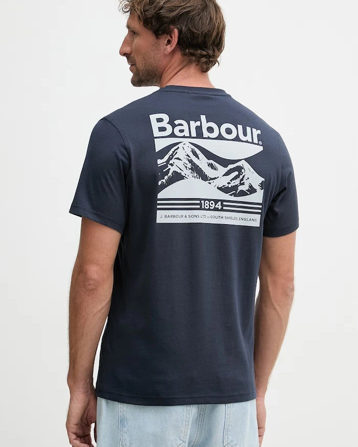 Barbour erkek pamuklu Camber tişört