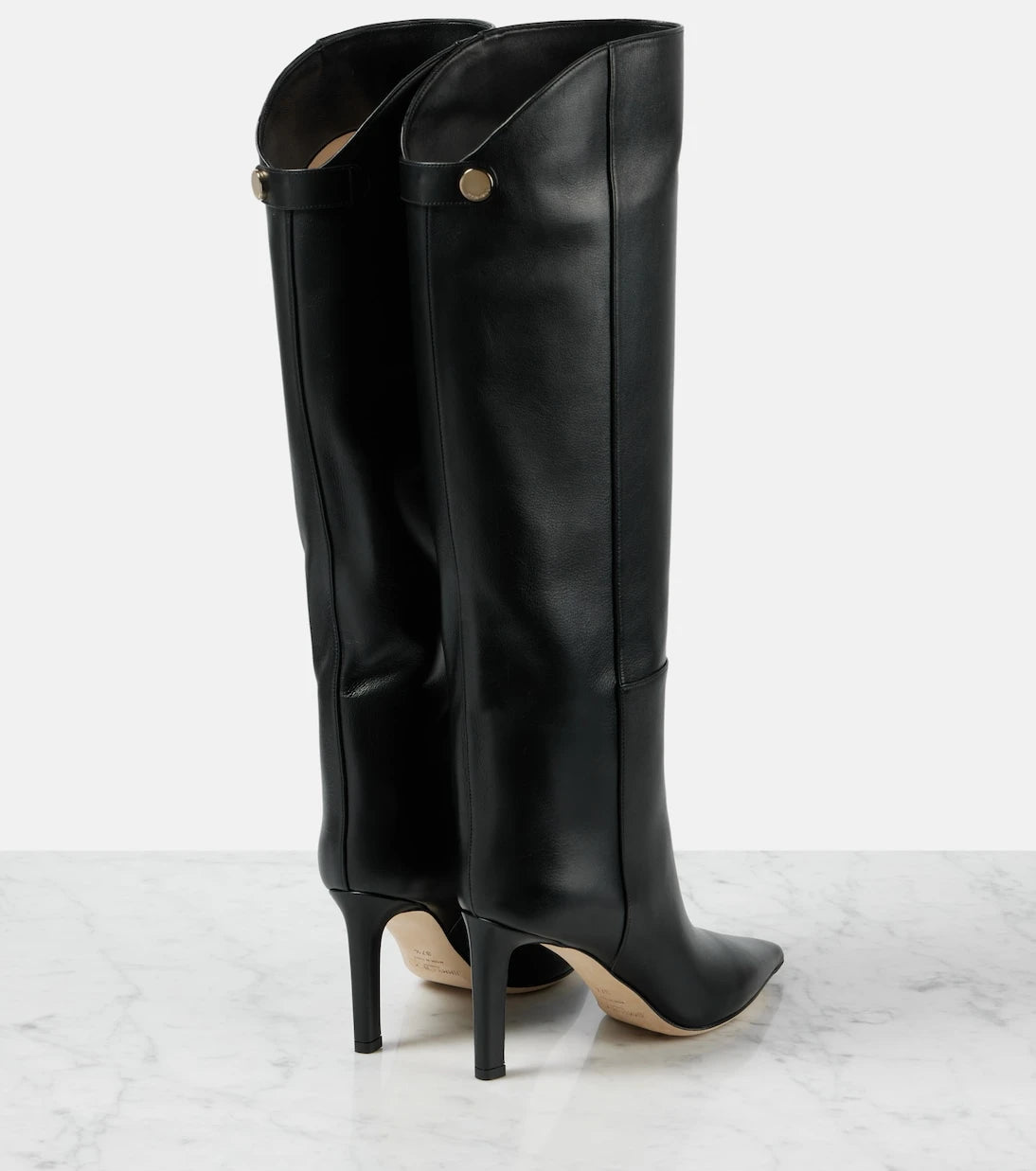 Jimmy Choo - Alizze 85 leather knee-high boots