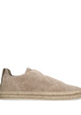 Suede Triple Stitch Espadrilles