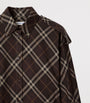 Burberry Brown Cotton Check Mini Shirt Dress