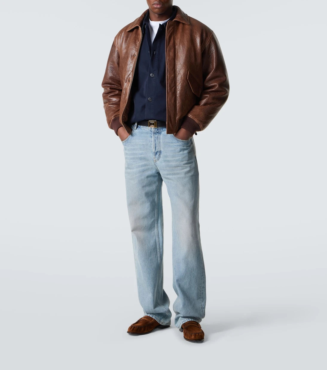 Saint Laurent - Cassandre cotton shirt