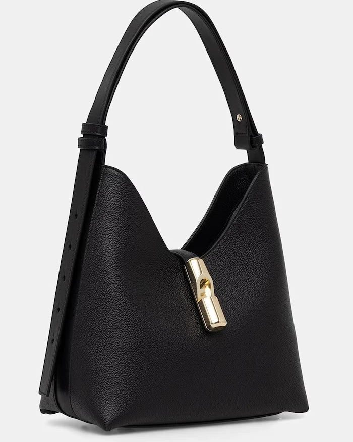 Furla чанта дамска от кожа Goccia S Hobo