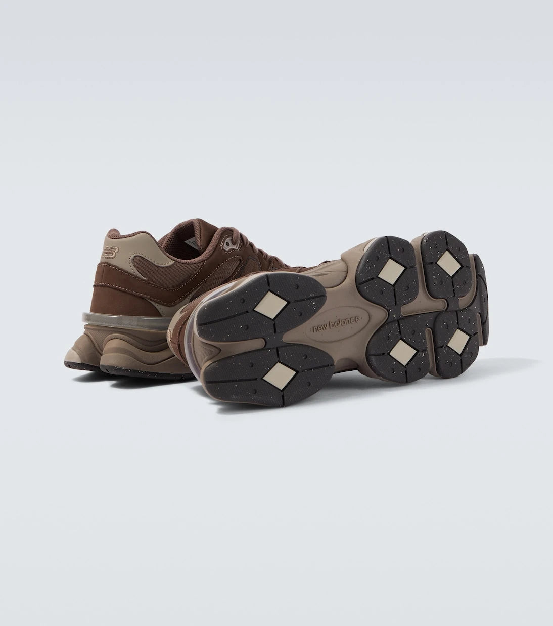 New Balance - 9060 suede-trimmed sneakers