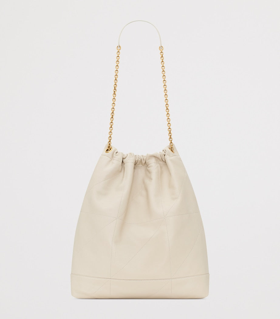 Saint Laurent Large Leather Jamie Pochon Shoulder Bag