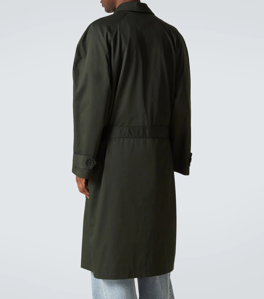 Balenciaga - Belted cotton car coat