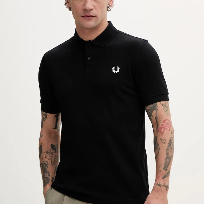 Памучна тениска с яка Fred Perry Plain Fred Perry Shirt