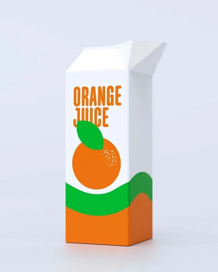 Fluid Market Orange Juice Dekoratif Vazo