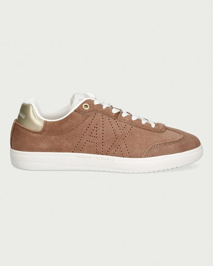 Armani Exchange kadın süet sneaker