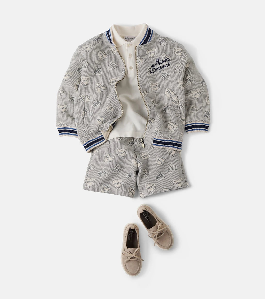 Bonpoint - Lantern cotton-blend jacquard jacket