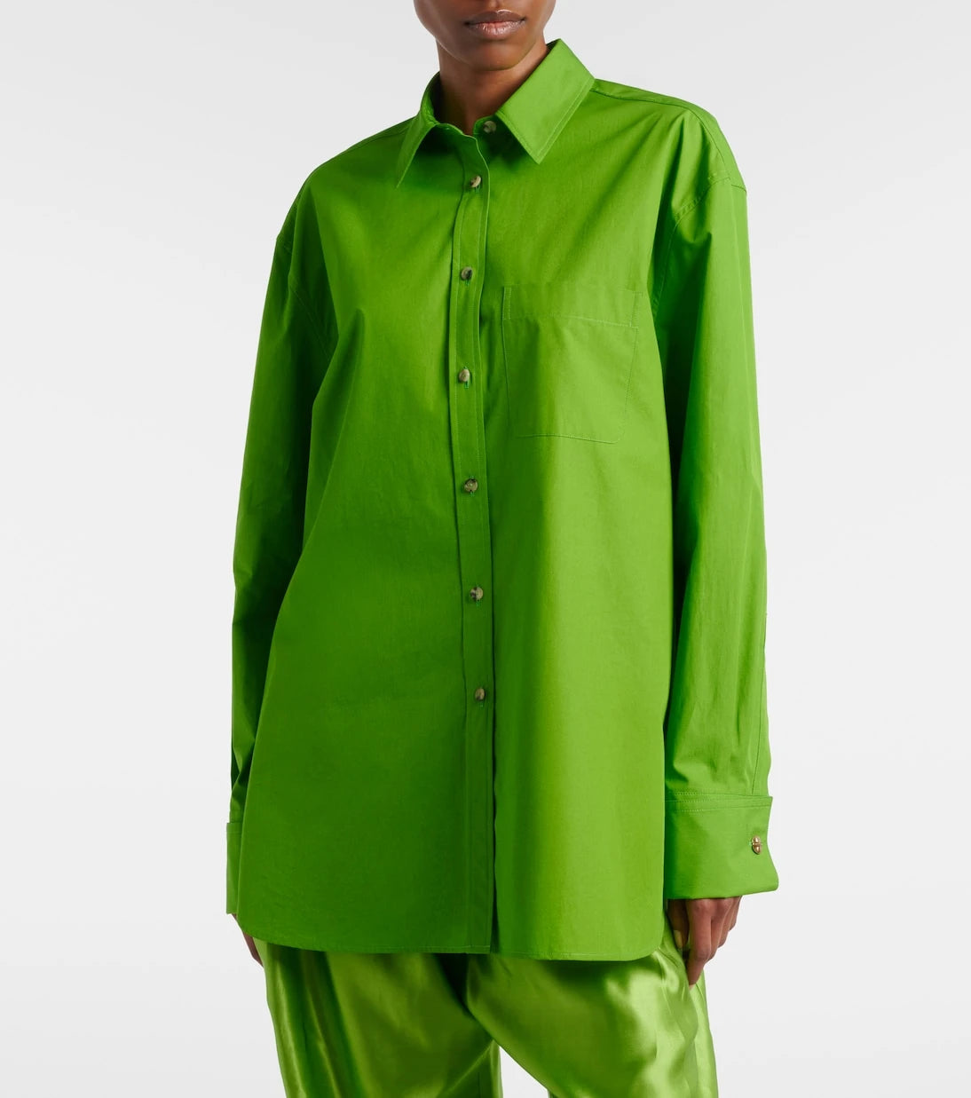 Khaite - Newton cotton poplin shirt
