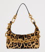 Brown Medium Leopard Sync Shoulder Bag