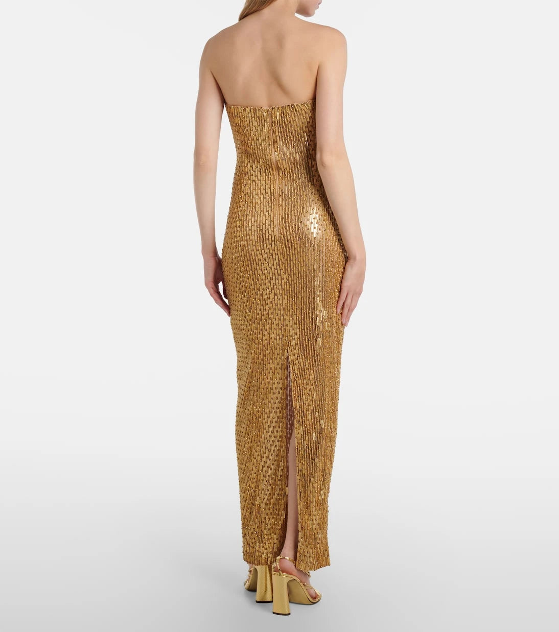 Rachel Gilbert - Rosalie embellished bustier gown
