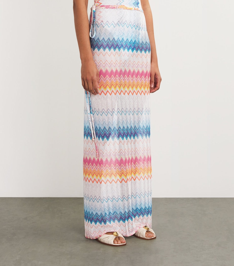 Multi Wrap Cover-Up Maxi Skirt