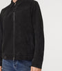Black Suede Rhone Jacket